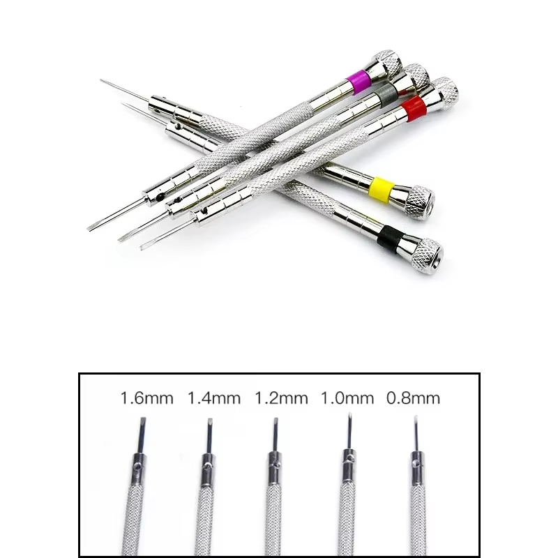 5pcs/Set 0.8-1.6mm Steel Screw - Spring Bar Tool Set recension och pris