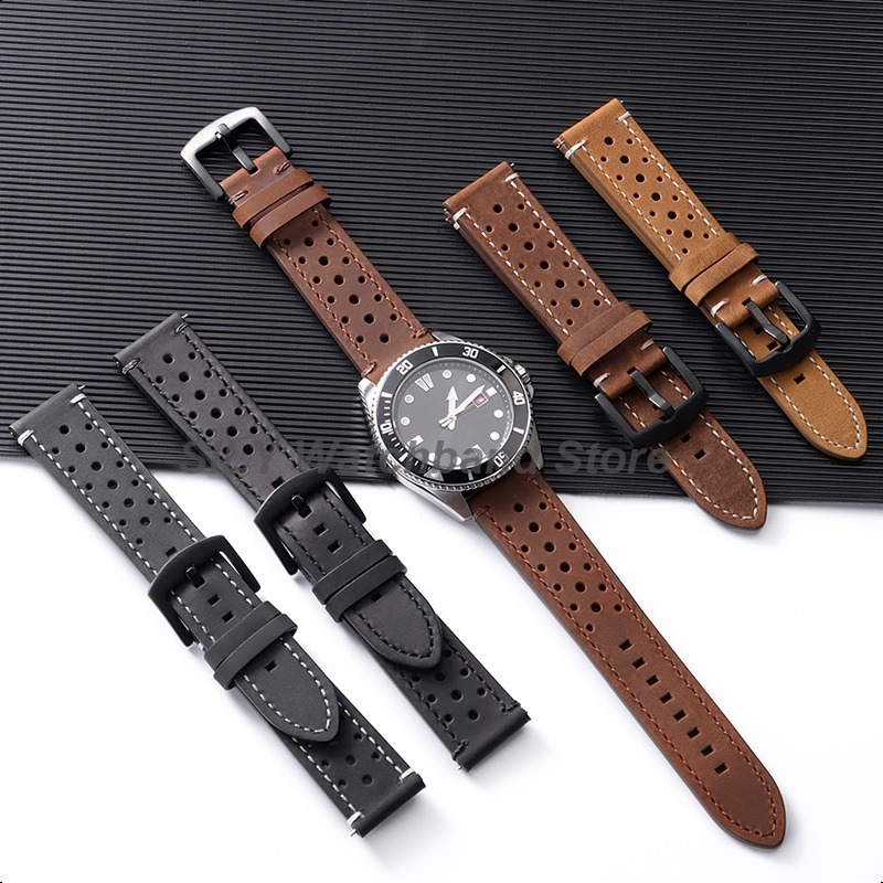 for Seiko for Omega Cowhide Le - Suede Strap Watch recension och pris