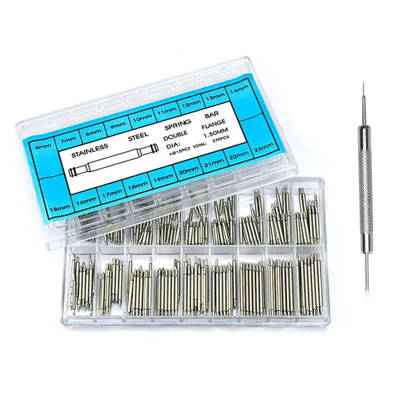 360PCS/Box 8-25mm Stainless St - Spring Bar Tool Set recension och pris